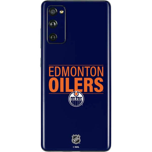 NHL Edmonton Oilers Lineup Galaxy S20 Fan Edition Skin