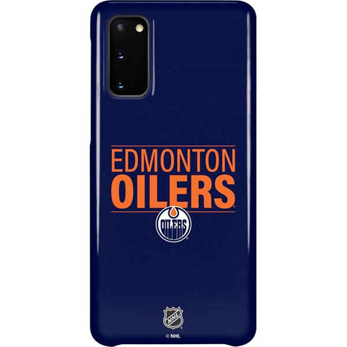 NHL Edmonton Oilers Lineup Galaxy S20 Lite Case