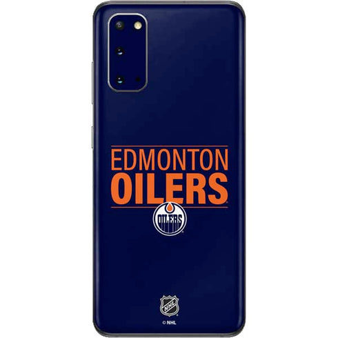 NHL Edmonton Oilers Lineup Galaxy S20 Skin