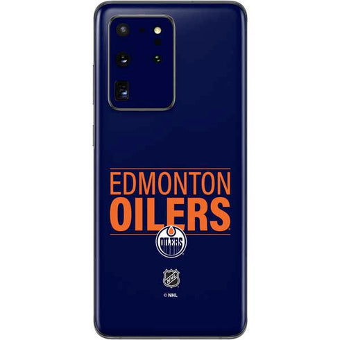 NHL Edmonton Oilers Lineup Galaxy S20 Ultra 5G Skin