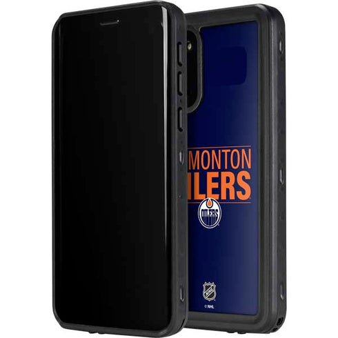NHL Edmonton Oilers Lineup Galaxy S20 Waterproof Case