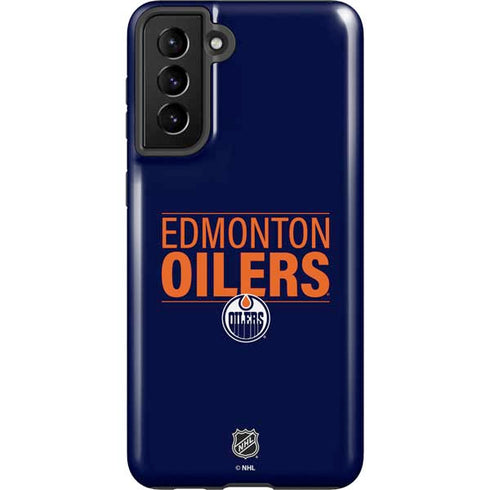 NHL Edmonton Oilers Lineup Galaxy S21 FE Pro Case