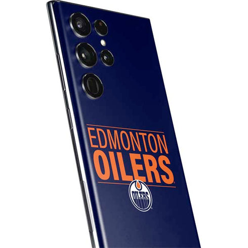 NHL Edmonton Oilers Lineup Galaxy S22 Ultra Skin