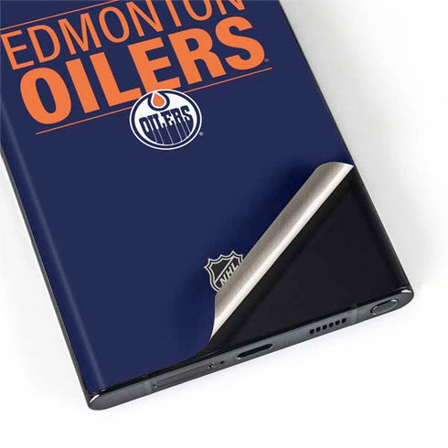 NHL Edmonton Oilers Lineup Galaxy S22 Ultra Skin