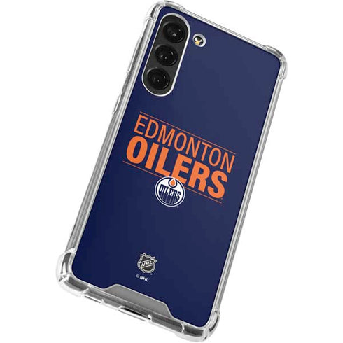 NHL Edmonton Oilers Lineup Galaxy S23 Plus Clear Case