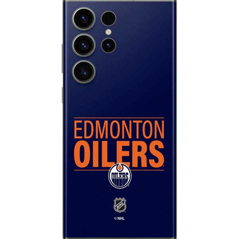 NHL Edmonton Oilers Lineup Galaxy S23 Ultra Skin
