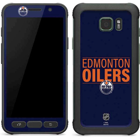 NHL Edmonton Oilers Lineup Galaxy S7 Active Skin