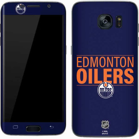 NHL Edmonton Oilers Lineup Galaxy S7 Skin
