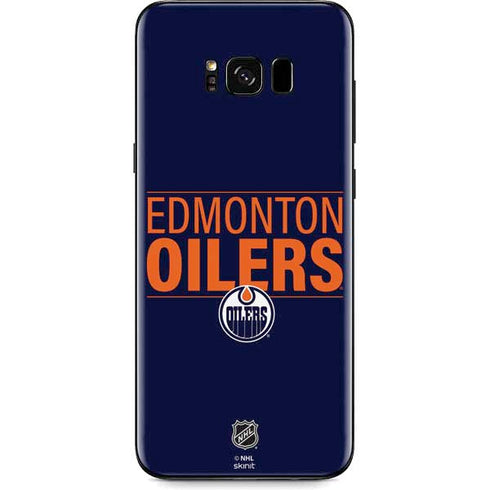 NHL Edmonton Oilers Lineup Galaxy S8 Plus Skin