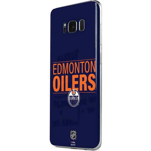 NHL Edmonton Oilers Lineup Galaxy S8 Plus Skin