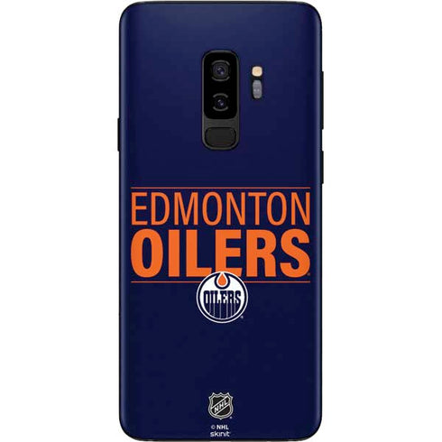 NHL Edmonton Oilers Lineup Galaxy S9 Plus Skin