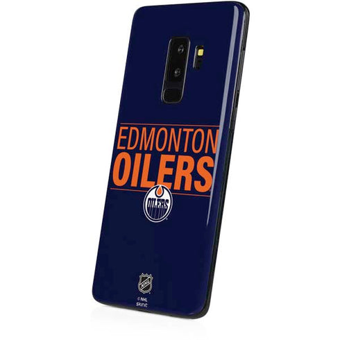 NHL Edmonton Oilers Lineup Galaxy S9 Plus Skin