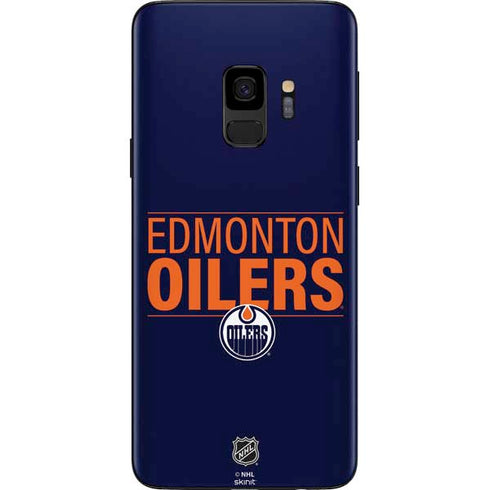 NHL Edmonton Oilers Lineup Galaxy S9 Skin