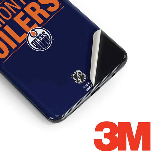 NHL Edmonton Oilers Lineup Galaxy S9 Skin
