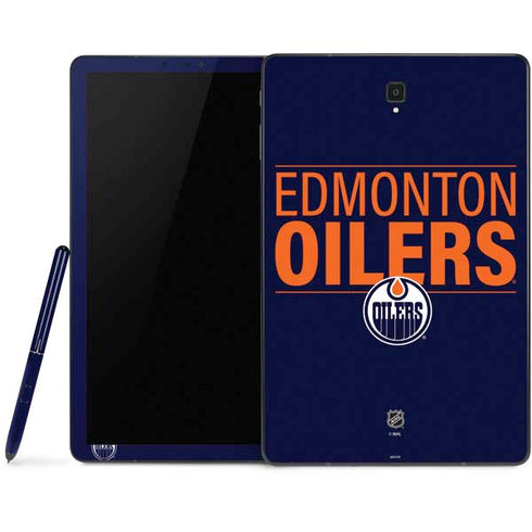 NHL Edmonton Oilers Lineup Samsung Galaxy Tab Skin