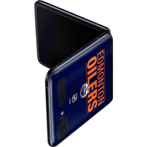NHL Edmonton Oilers Lineup Galaxy Z Flip Skin