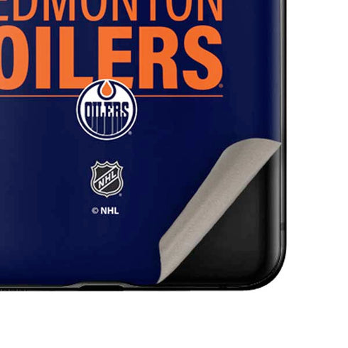 NHL Edmonton Oilers Lineup Galaxy Z Flip Skin