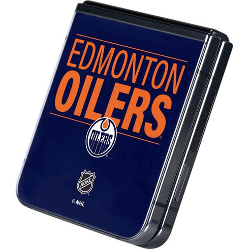 NHL Edmonton Oilers Lineup Galaxy Z Flip5 5G Skin