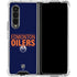 NHL Edmonton Oilers Lineup Galaxy Z Fold4 5G Clear Case