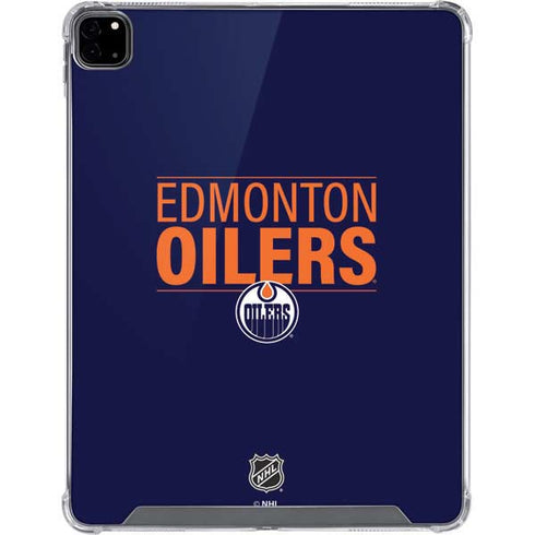 NHL Edmonton Oilers Lineup iPad Pro 12.9in (2020) Clear Case