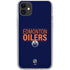 NHL Edmonton Oilers Lineup iPhone 11 Clear Case