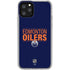 NHL Edmonton Oilers Lineup iPhone 11 Pro Clear Case