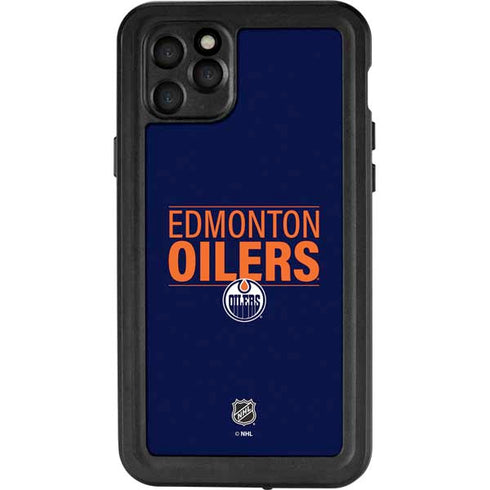 NHL Edmonton Oilers Lineup iPhone 11 Pro Max Waterproof Case