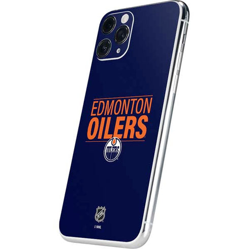 NHL Edmonton Oilers Lineup iPhone 11 Pro Skin