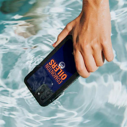 NHL Edmonton Oilers Lineup iPhone 11 Pro Waterproof Case