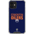 NHL Edmonton Oilers Lineup iPhone 12 Clear Case