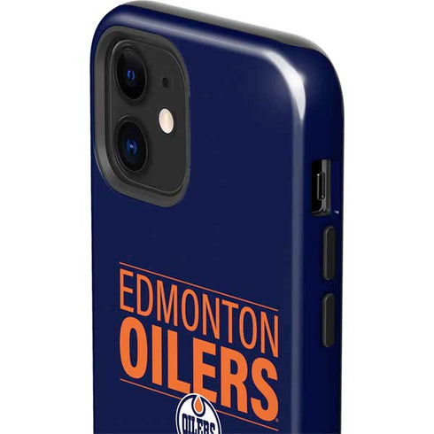 NHL Edmonton Oilers Lineup iPhone 12 Impact Case