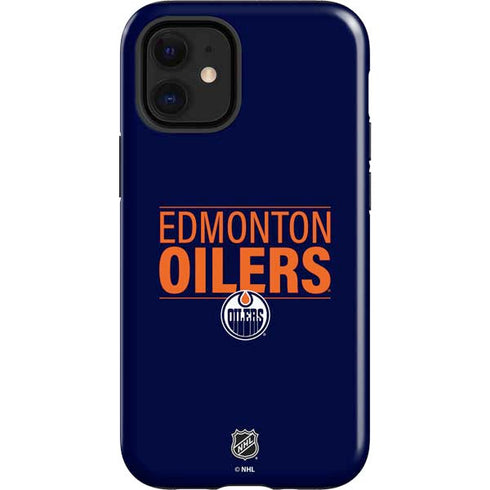 NHL Edmonton Oilers Lineup iPhone 12 Mini Impact Case