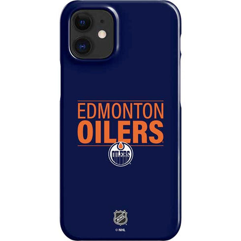 NHL Edmonton Oilers Lineup iPhone 12 Mini Lite Case