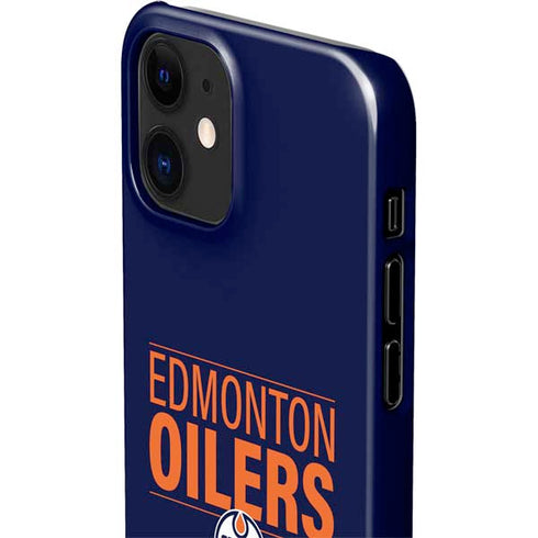 NHL Edmonton Oilers Lineup iPhone 12 Mini Lite Case