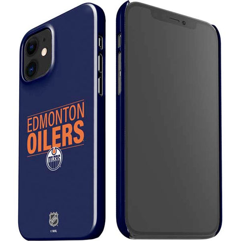 NHL Edmonton Oilers Lineup iPhone 12 Mini Lite Case