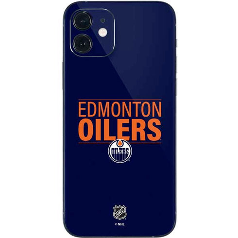 NHL Edmonton Oilers Lineup iPhone 12 Mini Skin