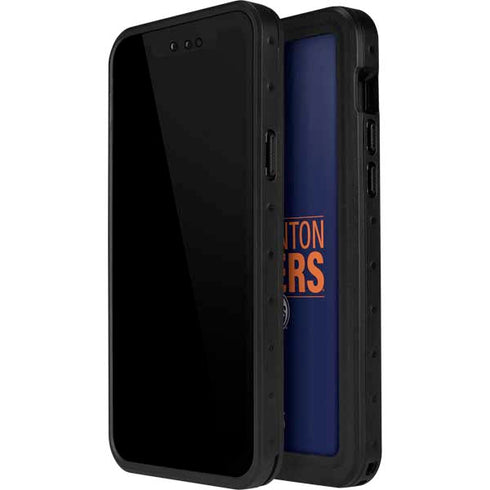 NHL Edmonton Oilers Lineup iPhone 12 Mini Waterproof Case