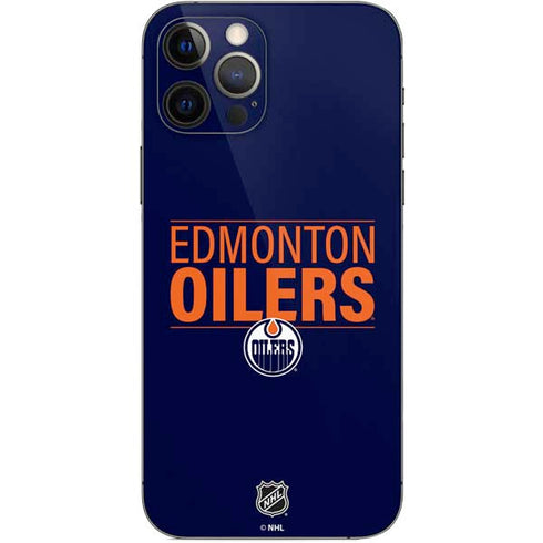 NHL Edmonton Oilers Lineup iPhone 12 Pro Skin