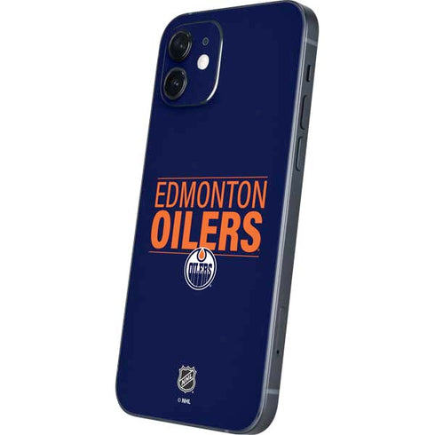 NHL Edmonton Oilers Lineup iPhone 12 Skin