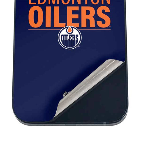 NHL Edmonton Oilers Lineup iPhone 12 Skin