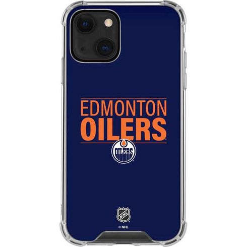 NHL Edmonton Oilers Lineup iPhone 13 Clear Case