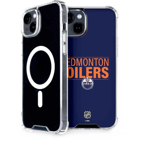 NHL Edmonton Oilers Lineup iPhone 13 MagSafe Case