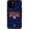 NHL Edmonton Oilers Lineup iPhone 13 Mini Waterproof Case