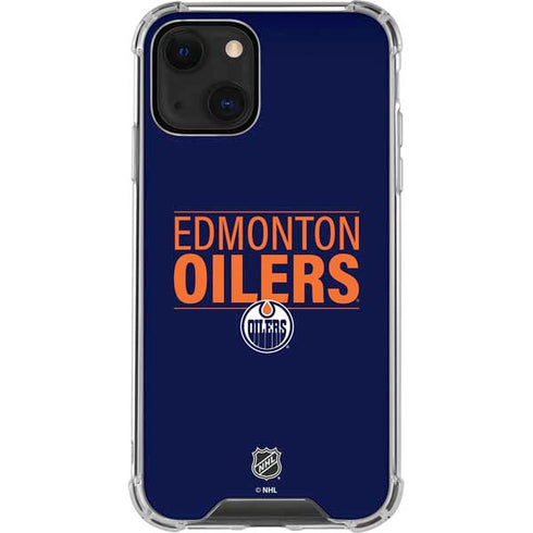 NHL Edmonton Oilers Lineup iPhone 14 Clear Case
