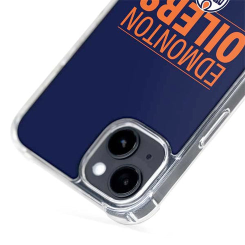 NHL Edmonton Oilers Lineup iPhone 15 Plus MagSafe Case