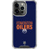 NHL Edmonton Oilers Lineup iPhone 14 Pro Clear Case