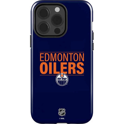NHL Edmonton Oilers Lineup iPhone 15 Pro Impact Case