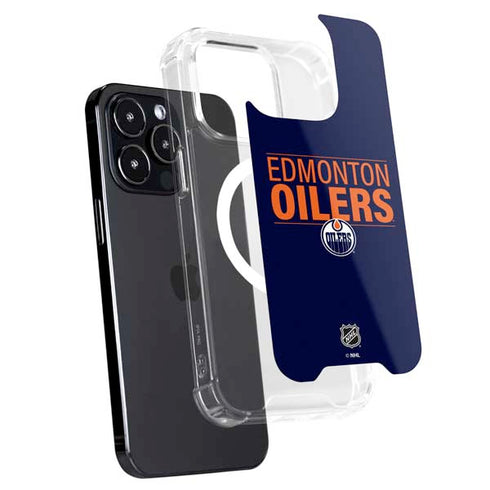 NHL Edmonton Oilers Lineup iPhone 15 Pro MagSafe Case
