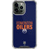 NHL Edmonton Oilers Lineup iPhone 14 Pro Max Clear Case