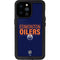 NHL Edmonton Oilers Lineup iPhone 14 Pro Max Waterproof Case